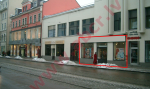 veikala telpas centrā, 59 kv.m