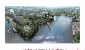участок у воды, Рига, центр 7198 кв.м.